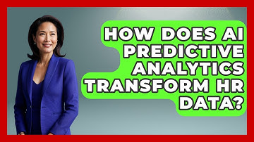 How Does AI Predictive Analytics Transform HR Data? - Office Wellness Insights