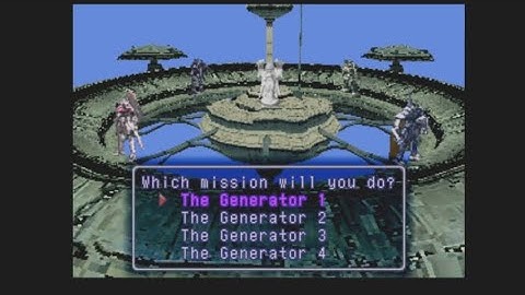 Xenogears (1998) - Shevat - The Generators boss battles