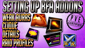 BFA PVE Addons Setting up WoW Healer UI