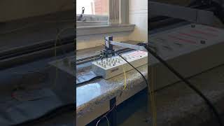 Vibration Control of a light-weight cantilever beam (closed-loop testing)