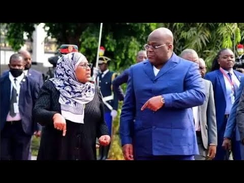 TSHISEKEDI  NDAYISHIMIYE ONT CLBRE EN TANZANIA LE 60E ANNIVERSAIRE DE LINDPENDANCE SANSKAGAME