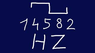 14582 hz square