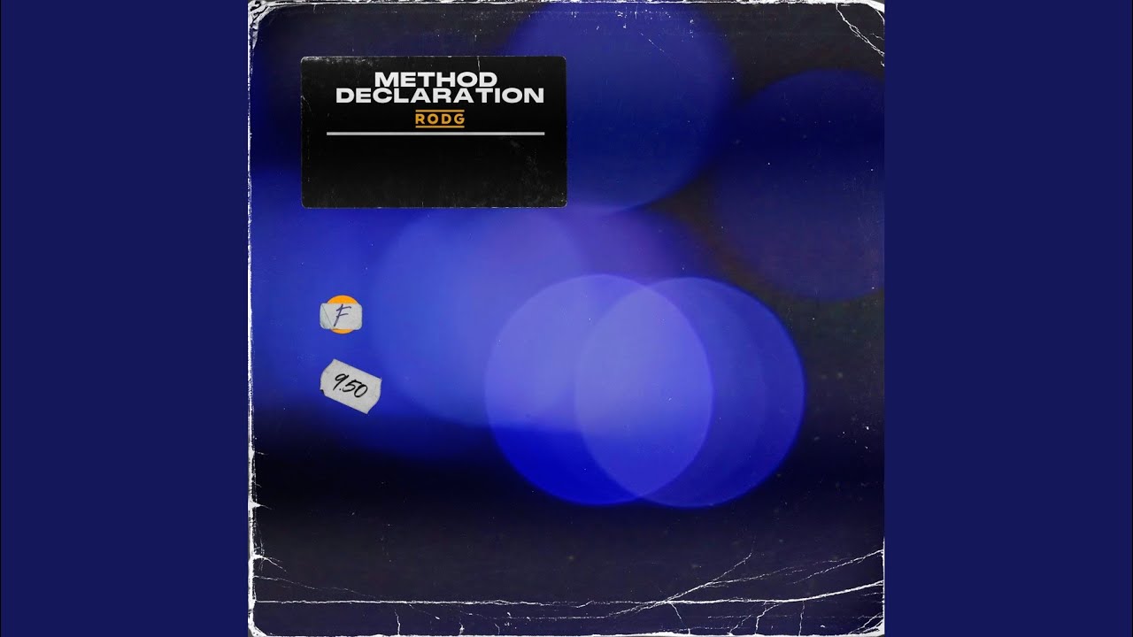 Method declaration youtube