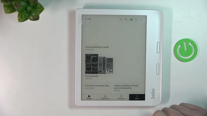 Kobo Libra 2 - How To Enable Automatic Synchronization