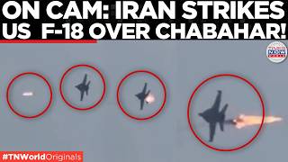 F-18 SHOT DOWN: Iran Air Defense Strikes Mid-Air Near Chabahar Coastline | BREAKING | US-Iran War