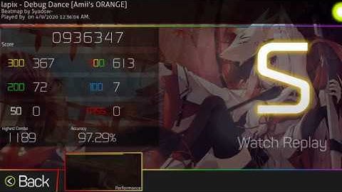 Debug Dance 936K No Miss