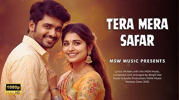 🎵 Tera Mera Safar | Bollywood Romantic Song 2025 | MSW Music Hindi Presents 🎵