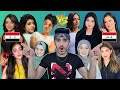 ردة فعلي تحدي الجمال / بنات العراق ضد بنات سوريا / جمالهم يجنن تحدي رهيب👌💕 من الاجمل😍؟