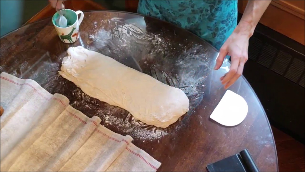 Simple Ciabatta Shaping