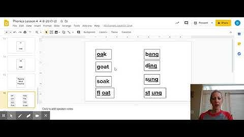 Phonics Lesson 4 4 8 20 1 2   Google Slides