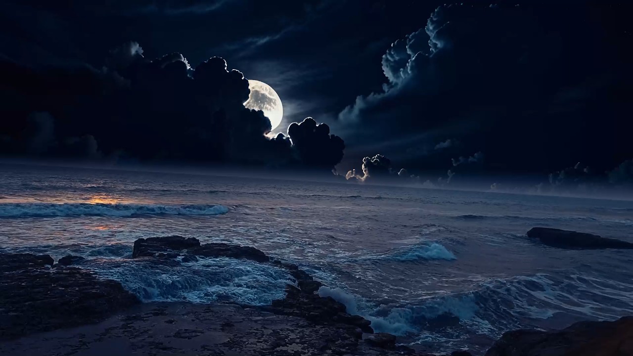 RELAXING OCEAN WAVES THAT HEALS STRESS- ANXIENTY DAN DEPRESSIVE- POWER FULL  OCEAN WAVE SLEEP MUSIC