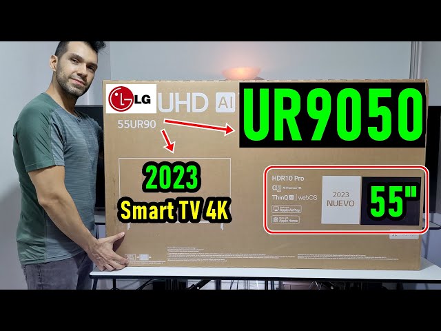 LG UR9050 Smart TV 4K: UNBOXING AND FULL REVIEW 