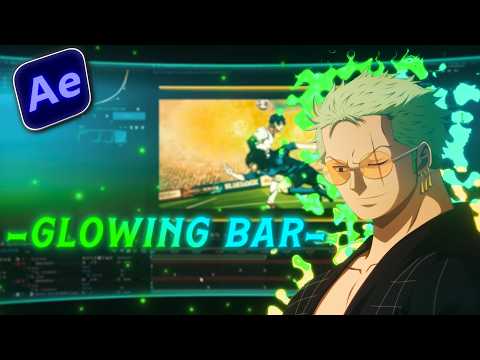 Create This VIRAL Effect - After Effects Tutorial | Glowing Bar