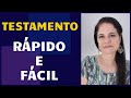 TESTAMENTO FÁCIL E RÁPIDO Mp3 Song