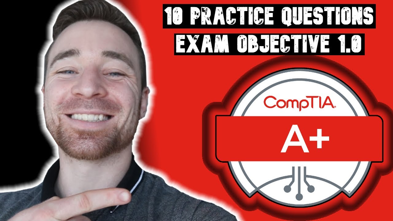 NEW A+ CORE 1 exam questions | Exam Objective 1.0 - YouTube