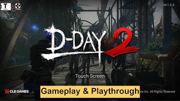 Zombie Hunter D-Day2 Gameplay Android / iOS