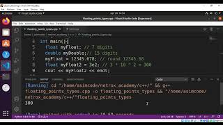 C++ Floating Point Types in Hindi Urdu