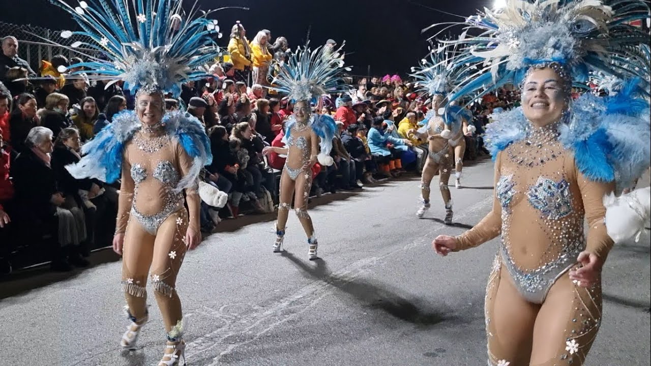 Juventude Vareira @Carnaval de Ovar 2023  Desfile Noturno das Escolas de Samba