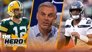 Aaron Rodgers to speak with Jets, Geno Smith writes back by signing threeyear deal | NFL | THE HERD