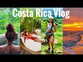 COSTA RICA TRAVEL VLOG | Hot Springs, Ziplining,  Jungle/Beach ATVs, Private Catamaran