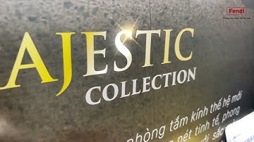 Phòng tắm kính Fendi tại Triển lãm xúc tiến thương mại và đầu tư doanh nhân trẻ Việt Nam