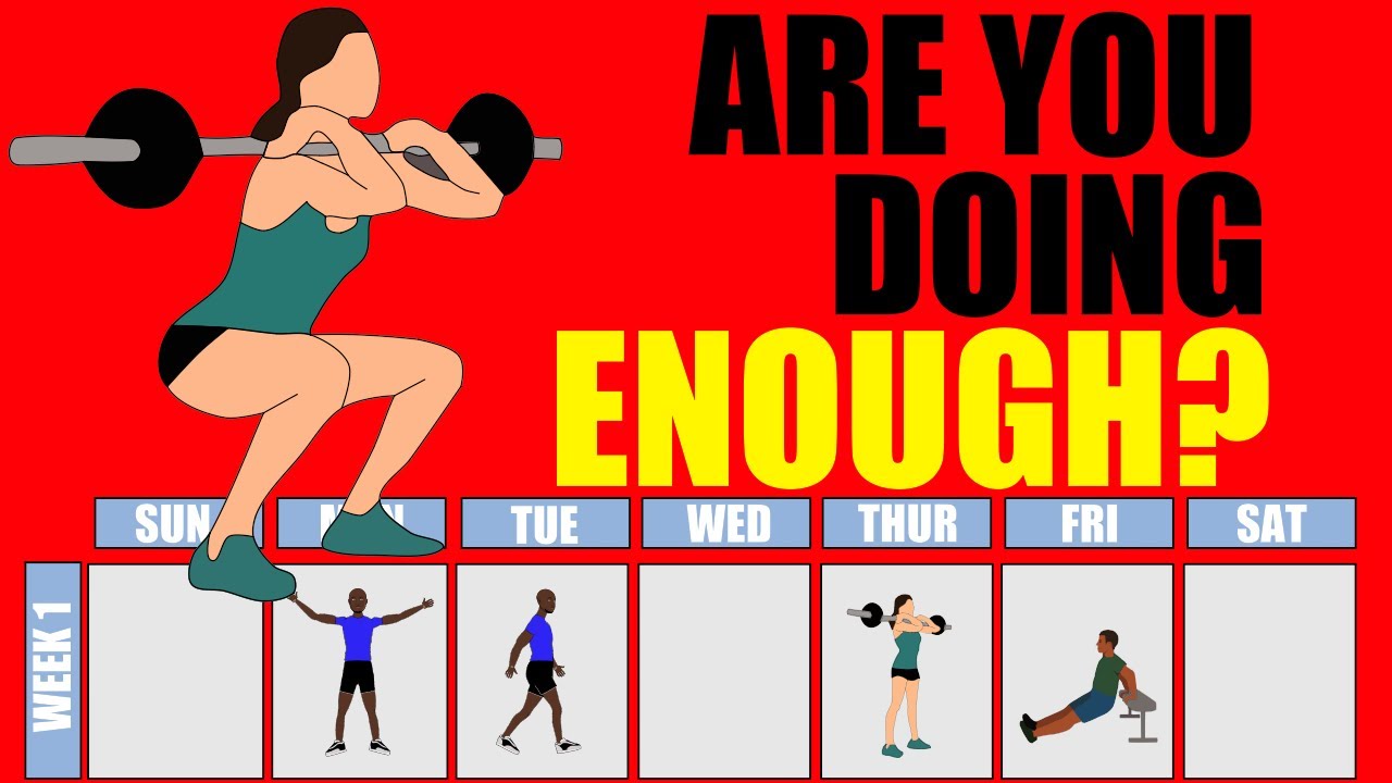 HOW MANY TIMES SHOULD YOU WORKOUT A WEEK (TO LOSE WEIGHT) - YouTube