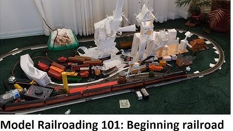 Model Railroading 101 | Model railroading for beginners | E.R.G.101