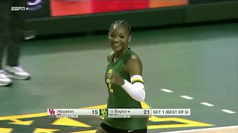 Baylor Volleyball: Highlights vs. Houston | October 1, 2025