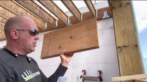 Installing an ICF ledger board after your stop signs are poured in!