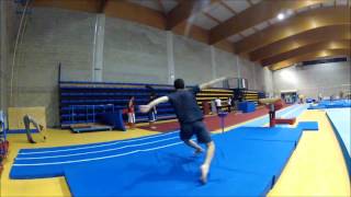 Tricking: Cheat Gainer attempt 2