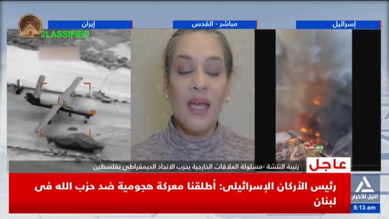 د. رتيبة النتشة : حالة من الذعر والهلع داخل المجتمع الإسرائيلى نتيجة تجدد الحرب