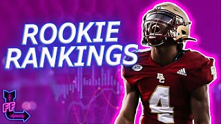 Top 10 Rookie Wide Receiver Rankings - An Analytical Perspective