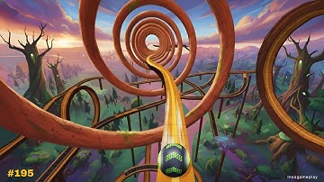 GoingBall Gameplay Level 195 | Android,ios Walkthrough | Goingballs SpeedRun 