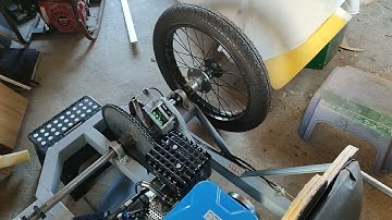 cyclekart Auto Union chain, engine mounted and first power to the wheels