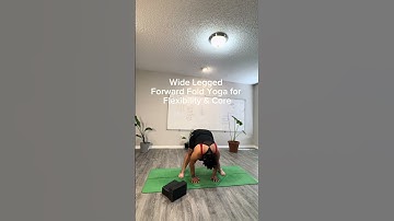 Wide Legged Forward Fold | Yoga Pose