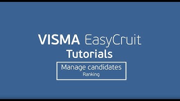 2/4 Manage candidates  - Ranking