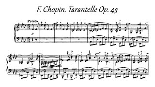 F. Chopin - Tarantelle Op. 43