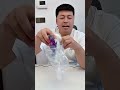Satisfying Slime Fight Turns Into A Cube! #shorts #stationery