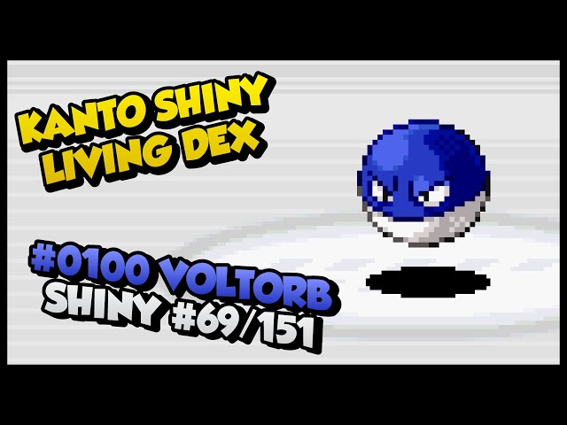 Voltorb Brilhante (Shiny) está liberado - Jogada Excelente