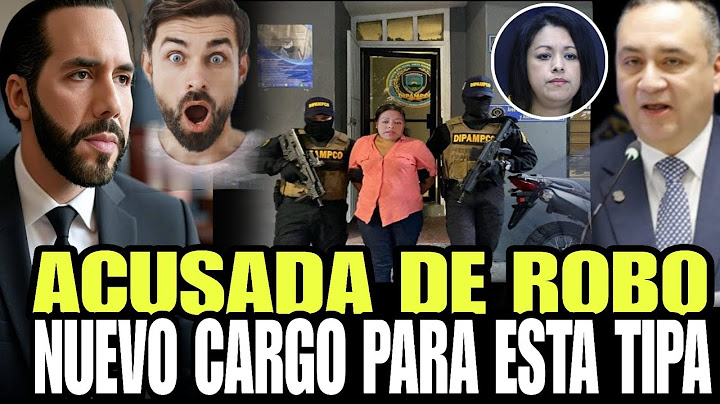 SANTO DIOS LE CAYO OTRO CARGO POR ROBO A ESTA TIPA , SE DESCUBRE TODO.