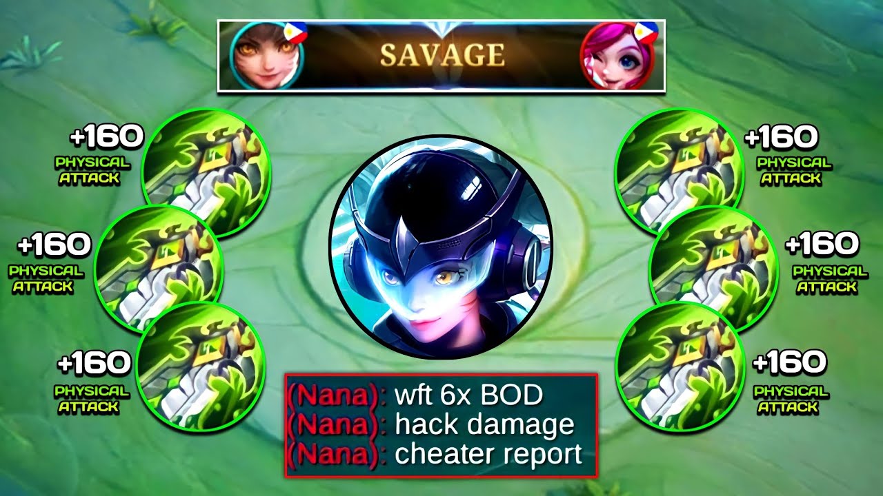 +960 FULL PHYSICAL ATTACK WANWAN BUILD ( damage hack )