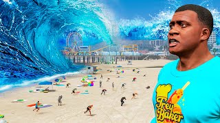 O MAIOR TSUNAMI DO GTA 5