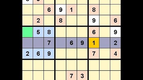 How to Solve Los Angeles Times Sudoku Expert June 20, 2021