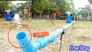 wow !! Amazing Drum system fix PVC pipe low pressure most people don't know #PVC #free energy #diy by Learn for Daily 2,405 views 1 month ago 8 minutes, 11 seconds