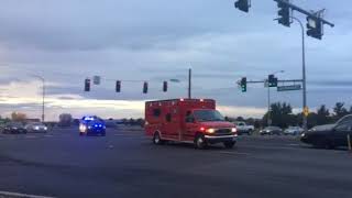 RFD Medic 1721 (Spare) & RPD Responding