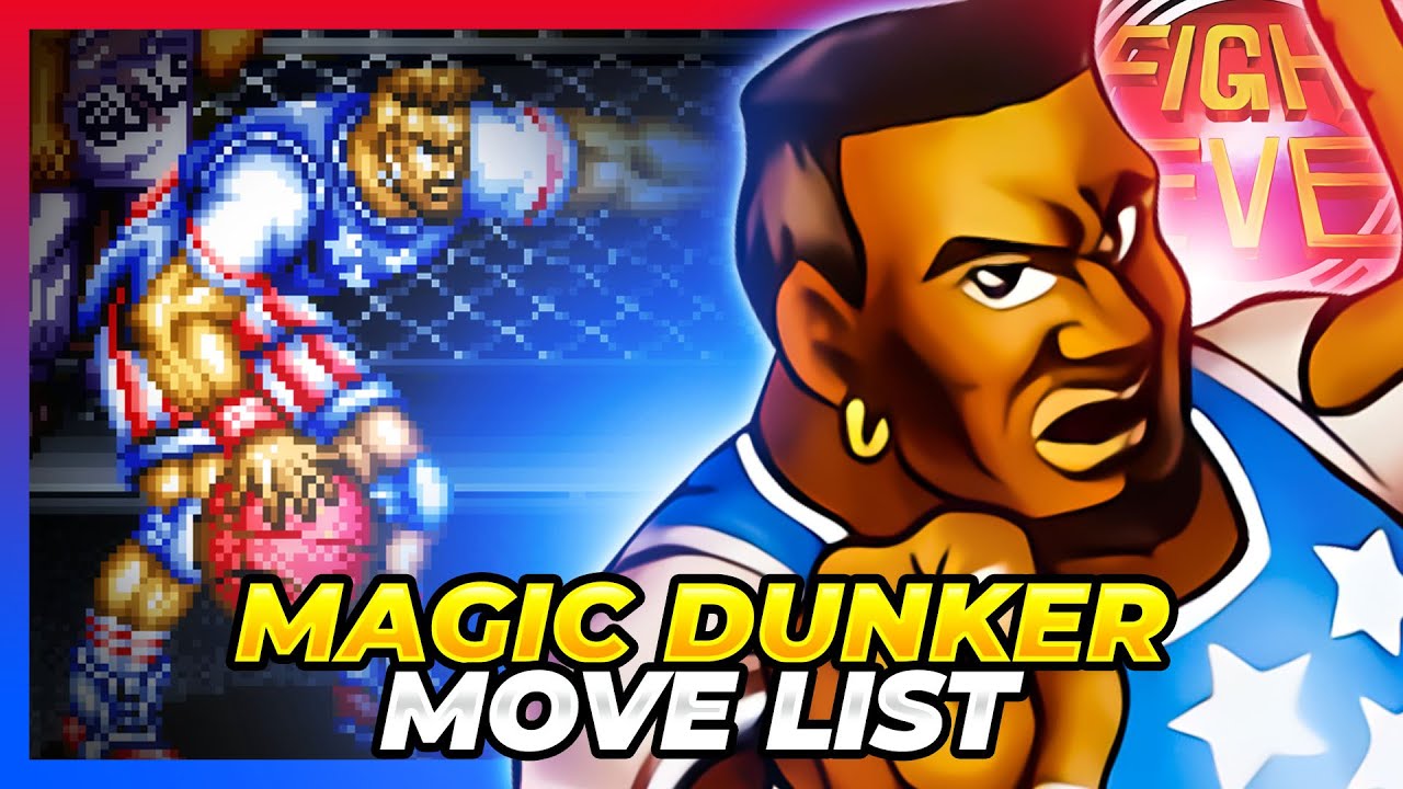 Magic Dunkers MAGIC DUNKER MOVE LIST - Fight Fever (Neo Geo) - YouTube