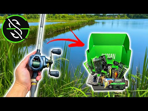 Attempting the ULTIMATE Googan Bass Fishing Slam!! (Signature Pond Box) 