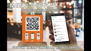 menu digital dengan QR CODE