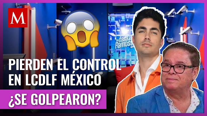 Sian Chiong y Mario Bezares  casi llegan a los golpes