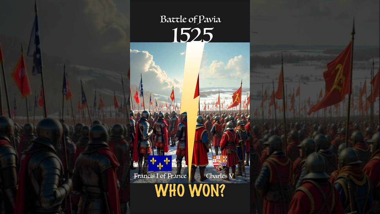 Кто победил в Битве при Павии (1525)?